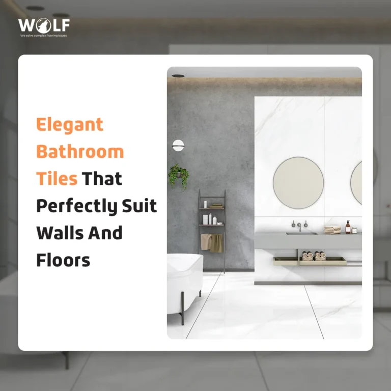 Elegant Bathroom Tiles That Perfectly Suit Walls And Floors